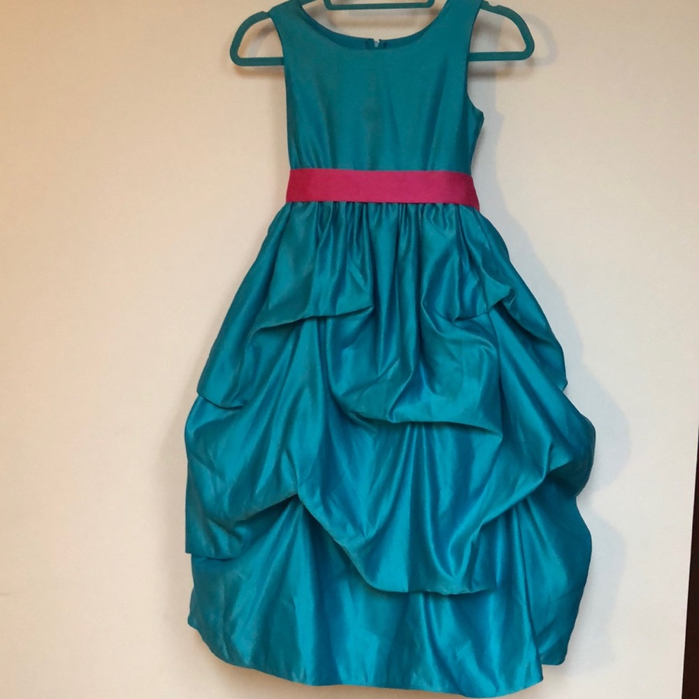 Turquoise party dress